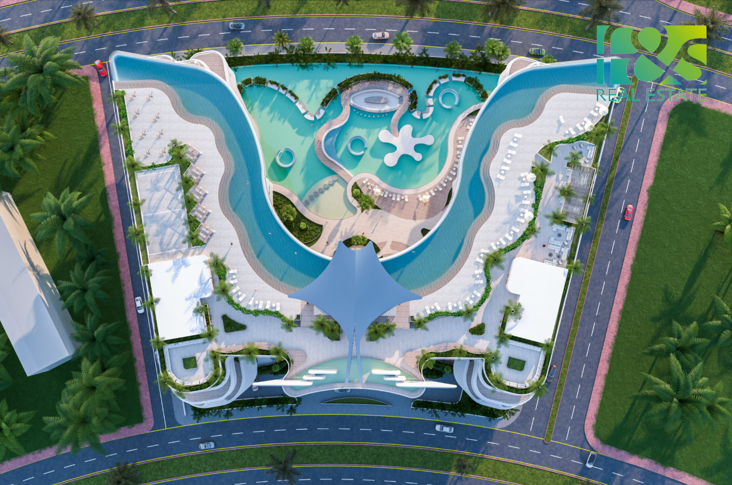 Apartamento de 1 dormitorio en Al Marjan Island, UAE No. 28144