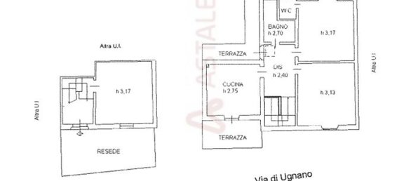 6 غرف نوم منزل ذو طابقين في Florence, Italy رقم 375173 6