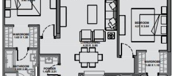 2 chambres Appartement à SOBHA HARTLAND, Meydan, UAE No. 59555 10