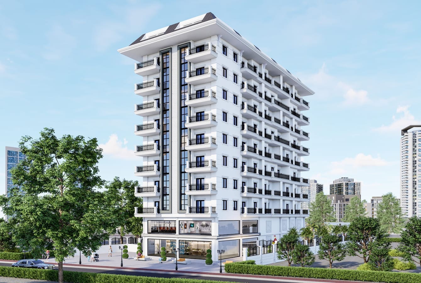 Appartement 1+1 à Mahmutlar, Turkey No. 30491