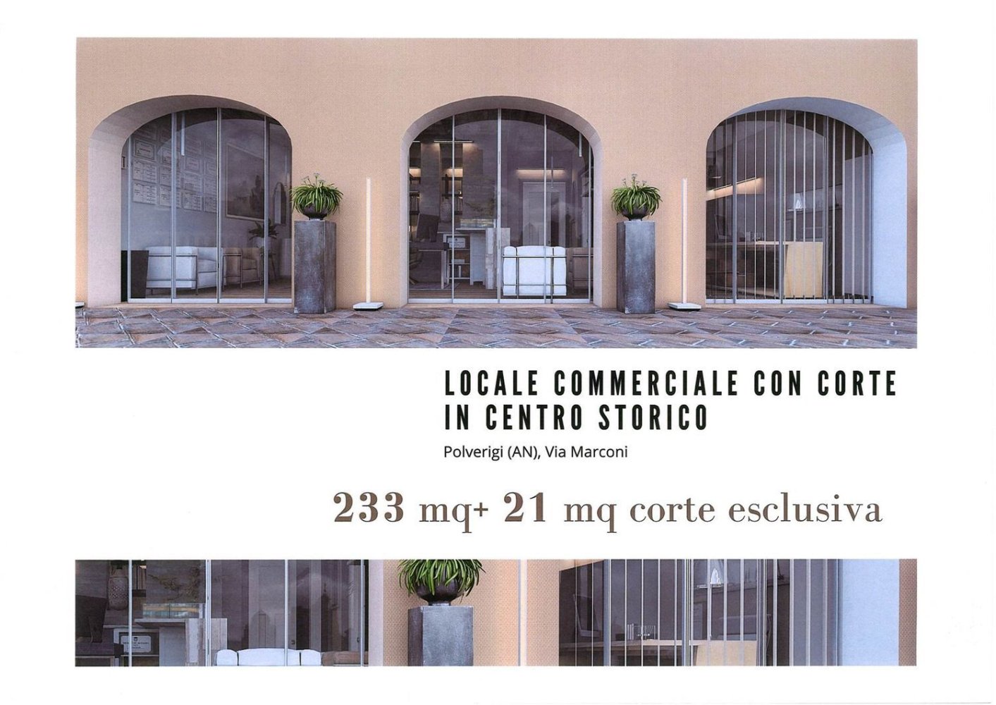  مستودع في Polverigi, Italy 233متر مربع رقم 363698