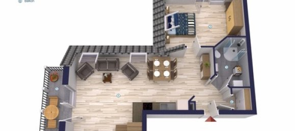 Dúplex de 3 habitaciónes en Rostock, Germany No. 232052 4