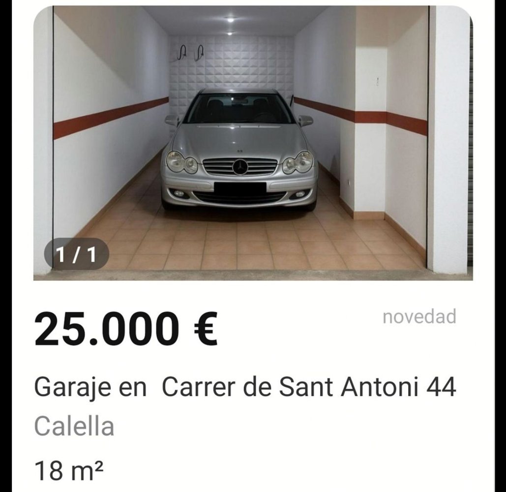 Garage à Calella, Spain No. 275510