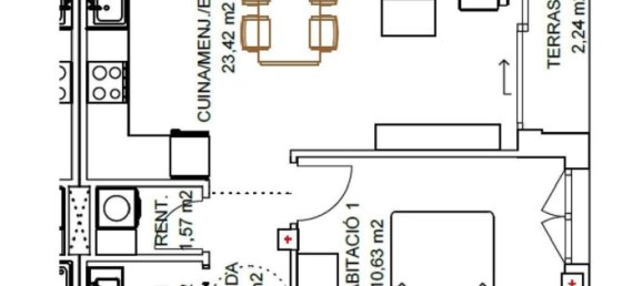 3 Schlafzimmer Doppelhaus in Santa Margarida i els Monjos, Spain, Nr. 137692 9