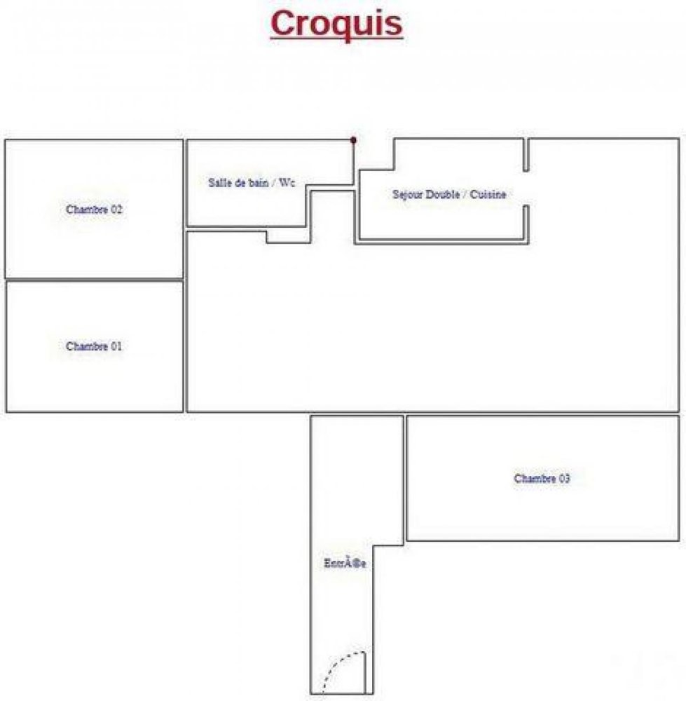 3 chambres Condo à Le Bourget, France No. 34318