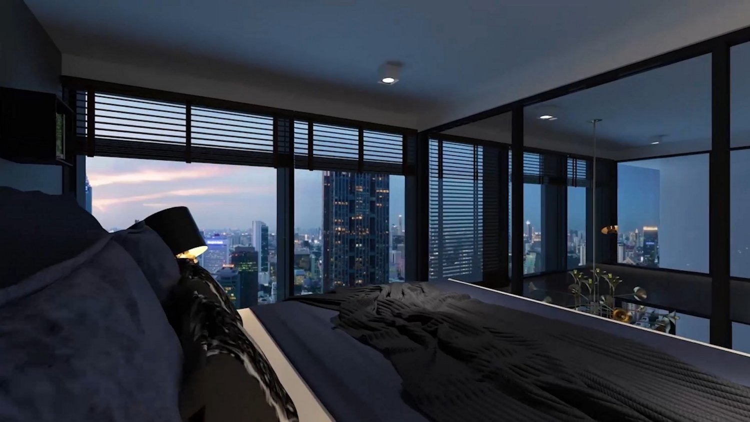 Кондоминиум  с 2 спальнями в The Lofts Silom, Пляж Рейли, Таиланд № 27784