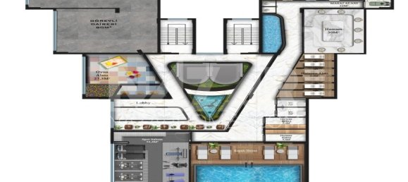 Apartment 2+1 in Alanya, Turkey No. 14430 30