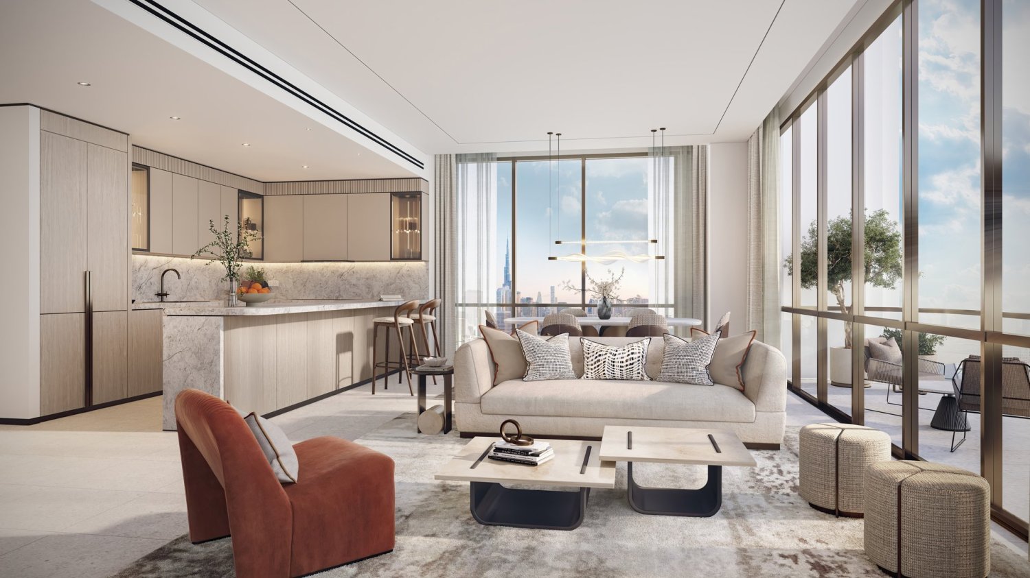 5 Schlafzimmer Penthouse in Atelis at d3, Dubai Design District, UAE, Nr. 116347