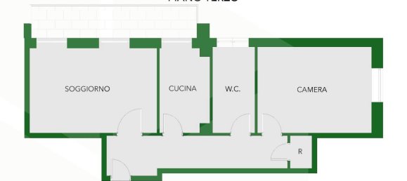 Apartamento de 2 divisões em Milan, Italy N.º 241522 17