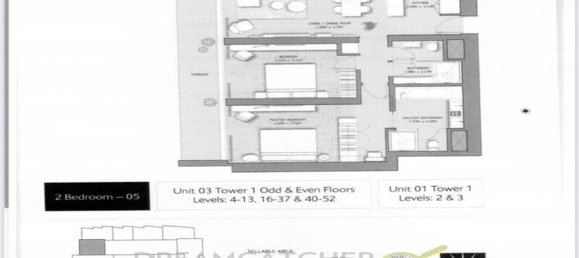 Квартира с 2 спальнями в Дубай, ОАЭ № 1375 7