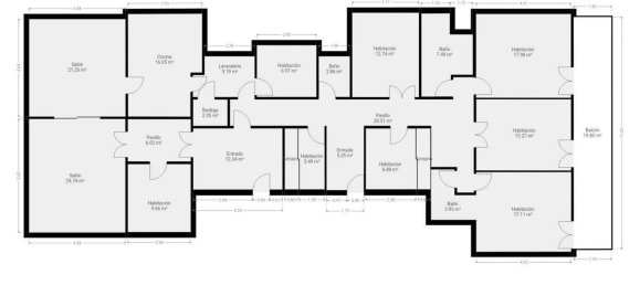 Квартира с 8 спальнями в Грасиа, Испания № 172260 26