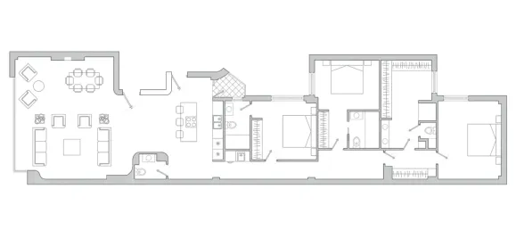 Apartamento de 3 dormitorios en Madrid, Spain No. 158723 22