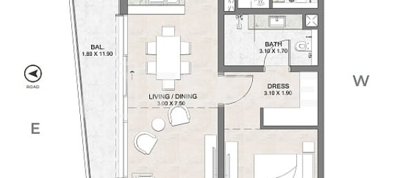 2 chambres appartement à vendre à Dubai, UAE № 191006 6