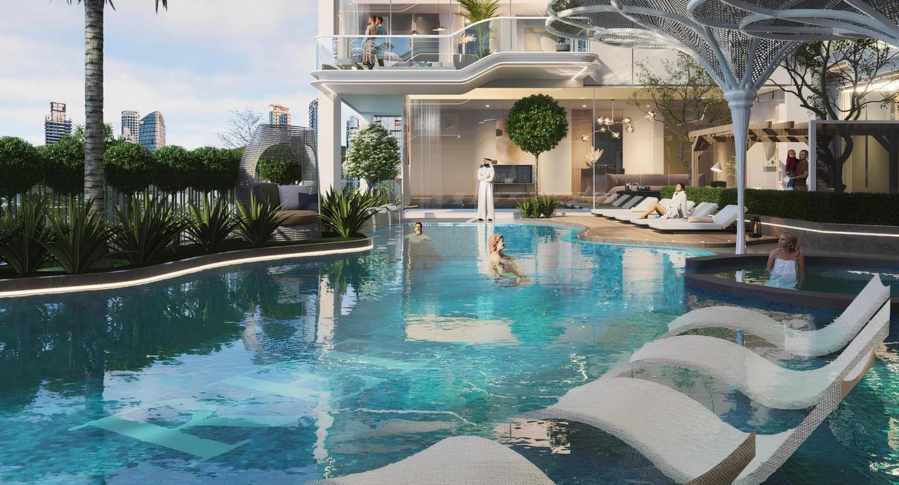 Apartamento de 1 dormitorio en Dubai, UAE No. 96155