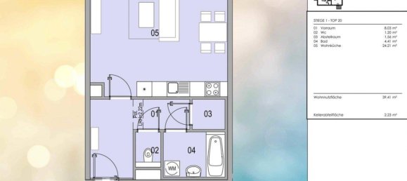 Studio in Brigittenau, Austria No. 229271 14