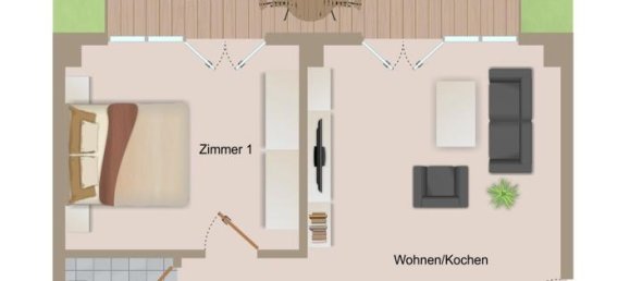 1 غرف نوم شقة في Suhl, Germany رقم 72969 8