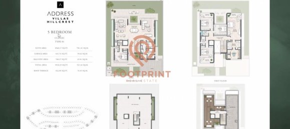 Villa de 5 dormitorios en Dubai Hills Estate, UAE No. 24358 6
