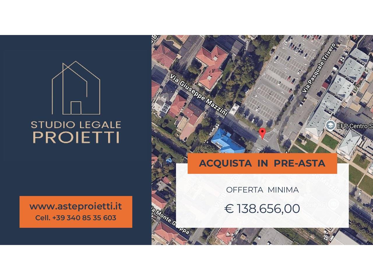 1 Schlafzimmer Wohnung in Cirié, Italy, Nr. 308937