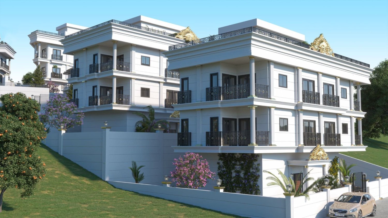 Wohnung 1+1 in KALE PATRA, Alanya, Turkey, Nr. 39384