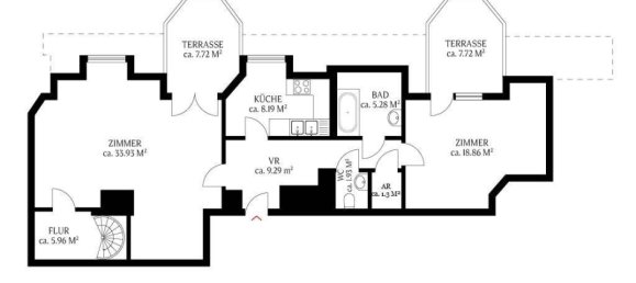 2 chambres Appartement à Dobling, Austria No. 158811 10