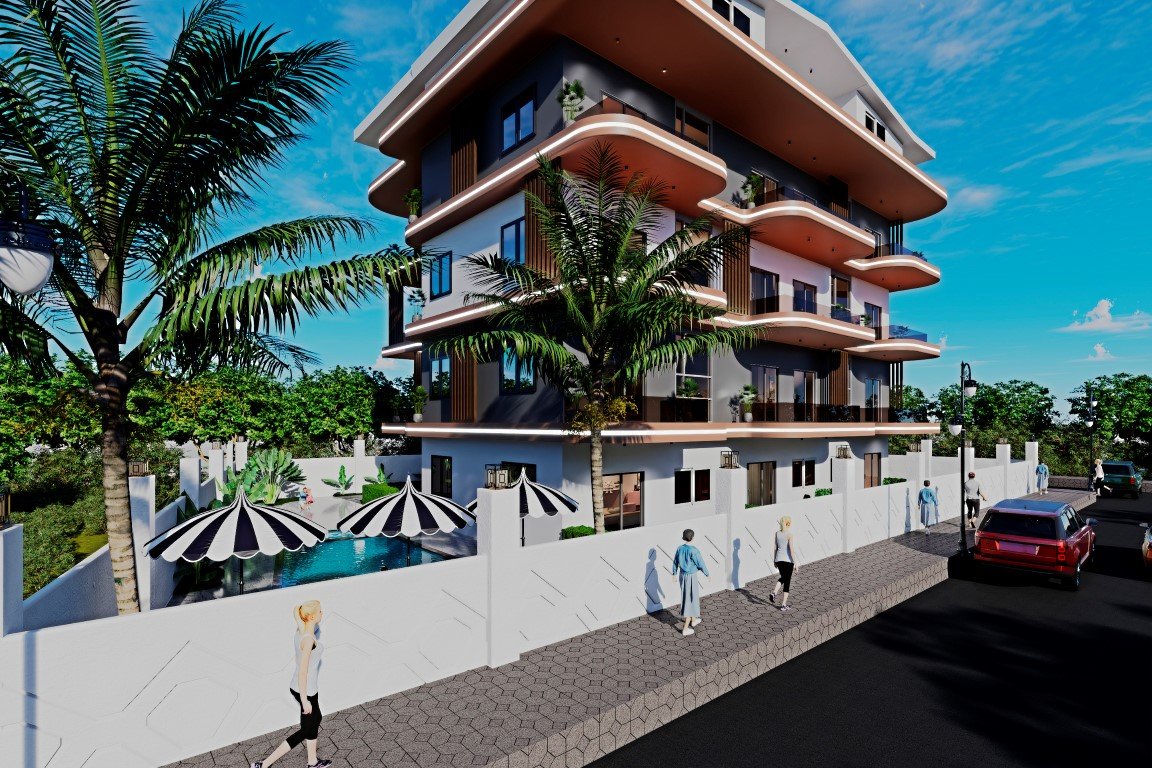 Apartment 1+1 in Gazipasa, Turkey No. 13479