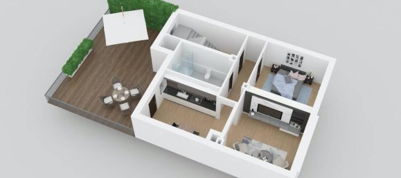 1 Schlafzimmer Wohnung in Gelsenkirchen, Germany, Nr. 82335 8