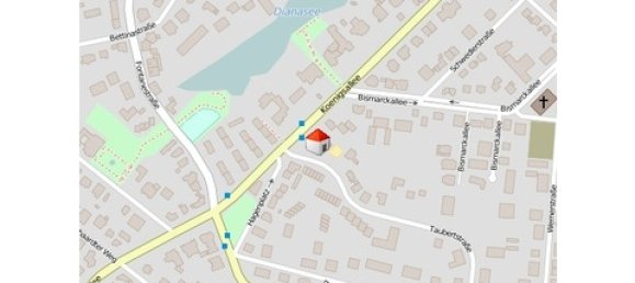 Apartamento de 1 dormitorio en Grunewald, Germany No. 44366 12