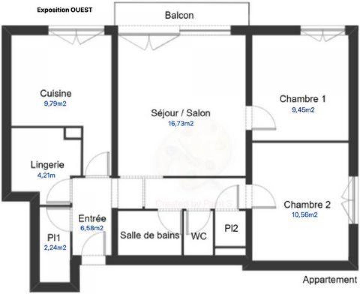 2 bedrooms Condo in Cholet, France No. 35020