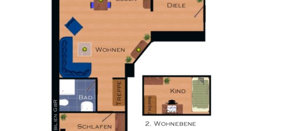 1 غرف نوم شقة في Munster, Germany رقم 49933 2