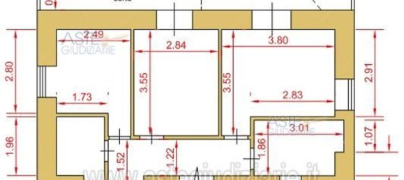 4-Zimmer Wohnung in Tagliacozzo, Italy, Nr. 35015 5