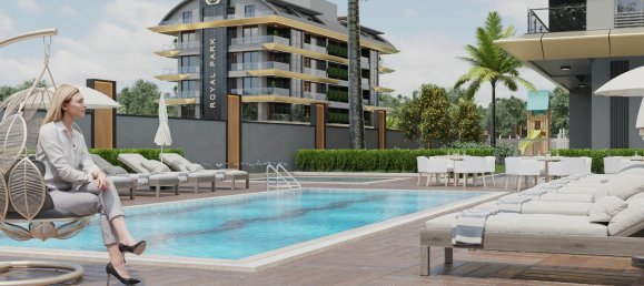 Apartamento 1+1 em Kargicak, Turkey N.º 14156 11