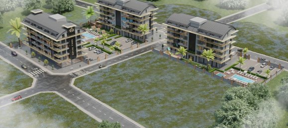 Apartamento 1+1 em Kargicak, Turkey N.º 14156 2