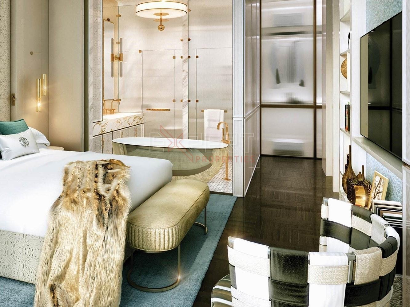 Квартира с 4 спальнями в Dubai Media City, ОАЭ № 7789