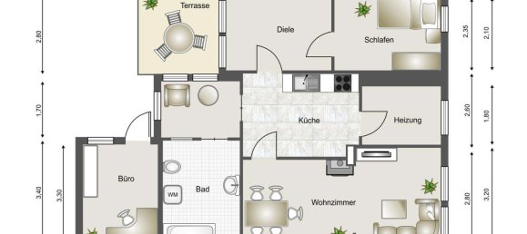 2 غرف نوم قطعة أرض في Teltow-Flaming, Germany رقم 116024 20