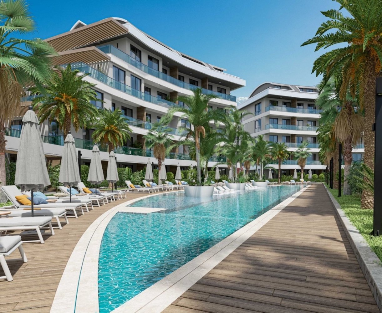 Apartment 1+1 in Oba, Turkey No. 8730