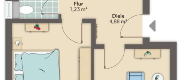 2 rooms Apartment in Reutlingen, Germany No. 338760 11