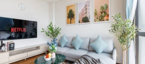 Квартира с 2 спальнями в Тэйхо, Вьетнам № 11423 3