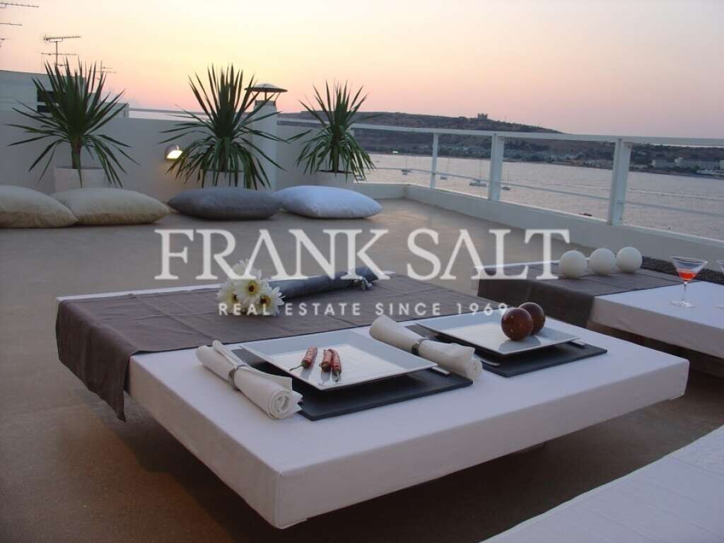 Пентхаус с 1 спальней в Меллиха, Мальта № 7790