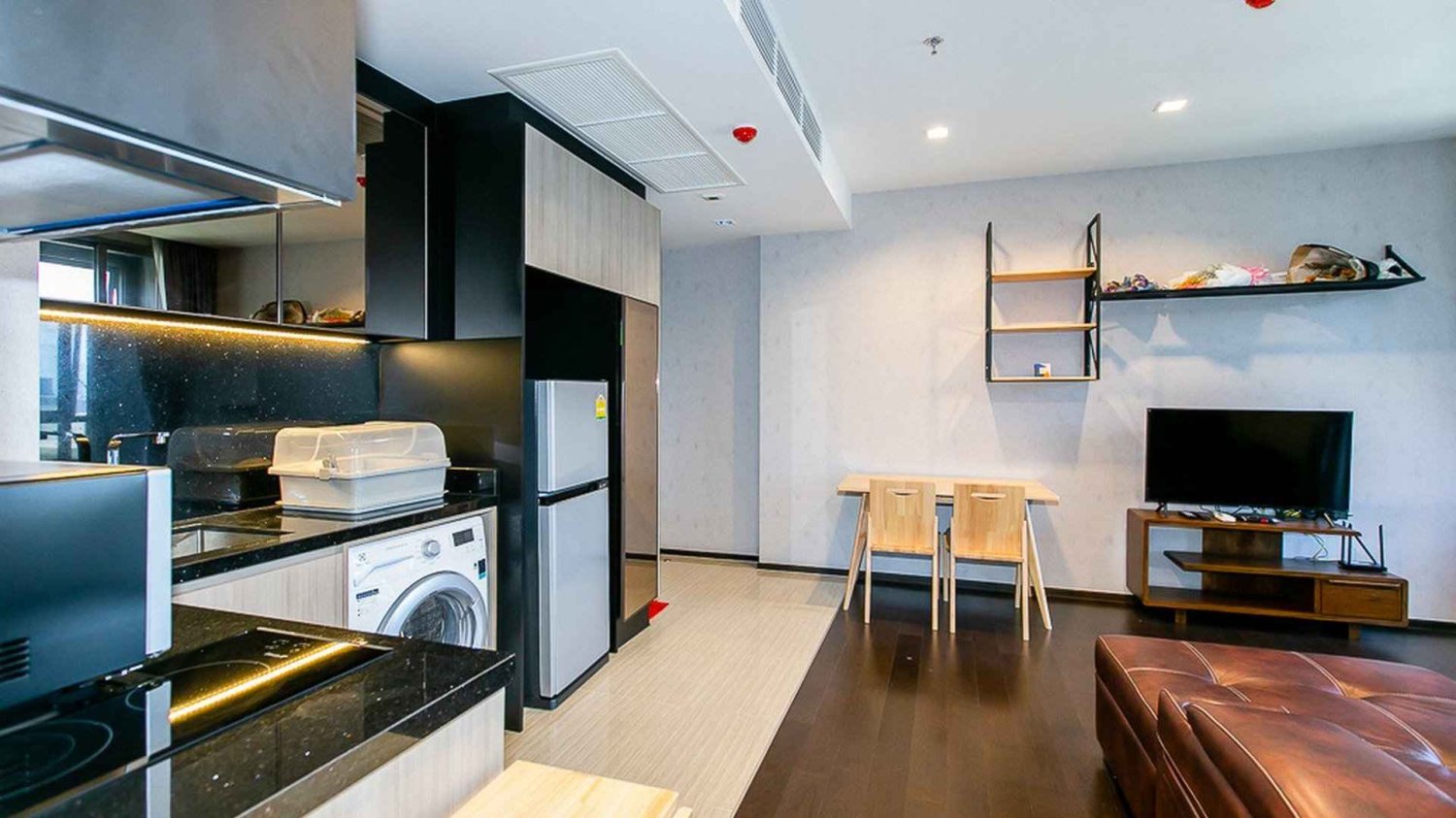 Кондоминиум  с 2 спальнями в The Line Ratchathewi, Бангкок, Таиланд № 28943