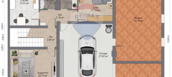 Дом с 4 спальнями в Виадана, Италия № 80634 3