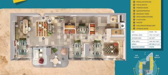 2 bedrooms Office for sale in Business Bay, Dubai, UAE № 180161 17