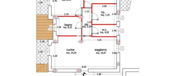 4 Schlafzimmer Wohnung in Montelupone, Italy, Nr. 351493 37