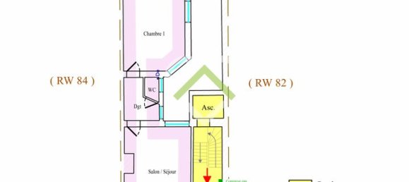 Квартира с 2 спальнями в Лилль, Франция № 363152 7