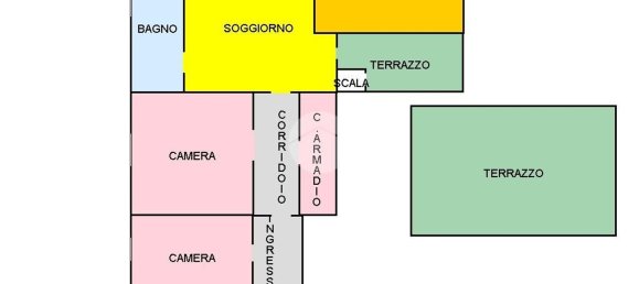 3 rooms Apartment in Naples, Italy No. 92379 20