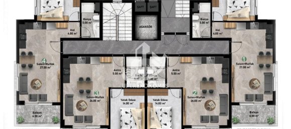 Apartment 1+1 in Alanya, Turkey No. 4933 26