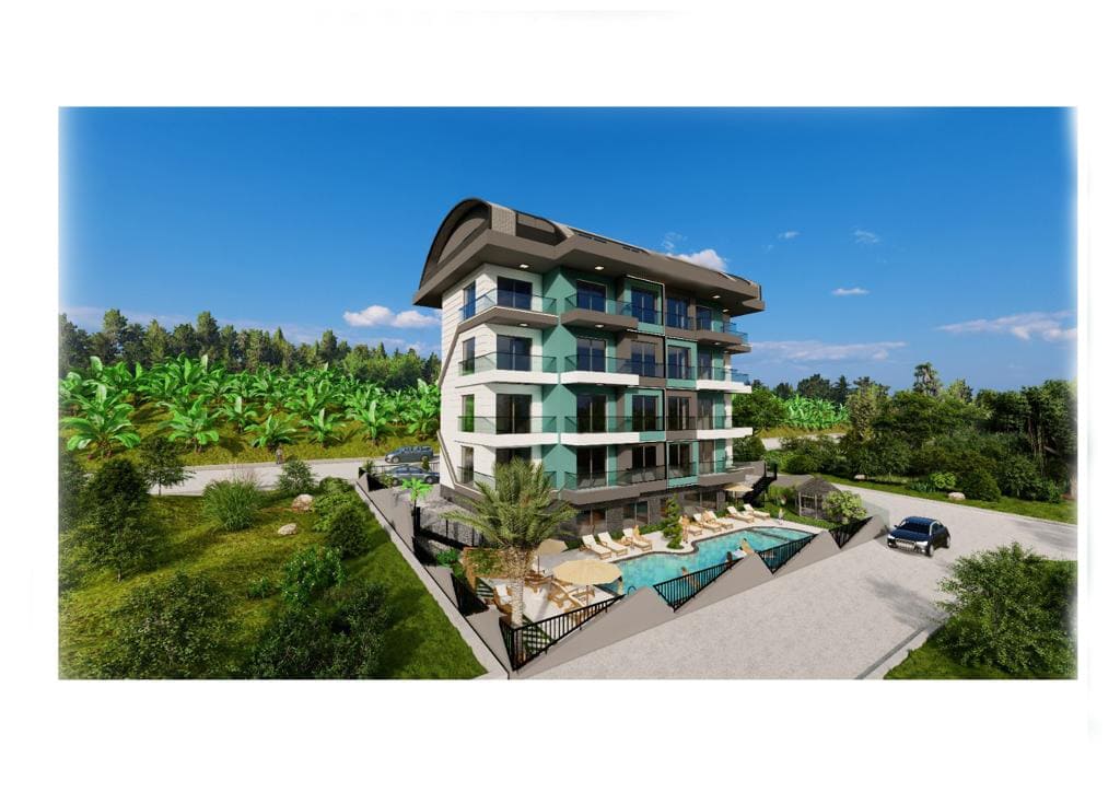 Apartment 1+1 in Alanya, Turkey No. 4933