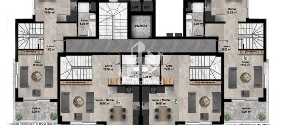 Apartment 1+1 in Alanya, Turkey No. 4933 23