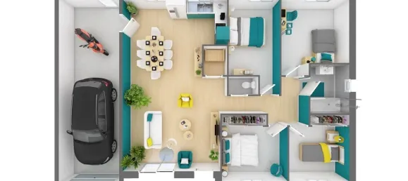 3 bedrooms House in Champniers, France No. 333769 8