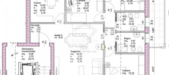 4 rooms Apartment in Padua, Italy No. 286647 20