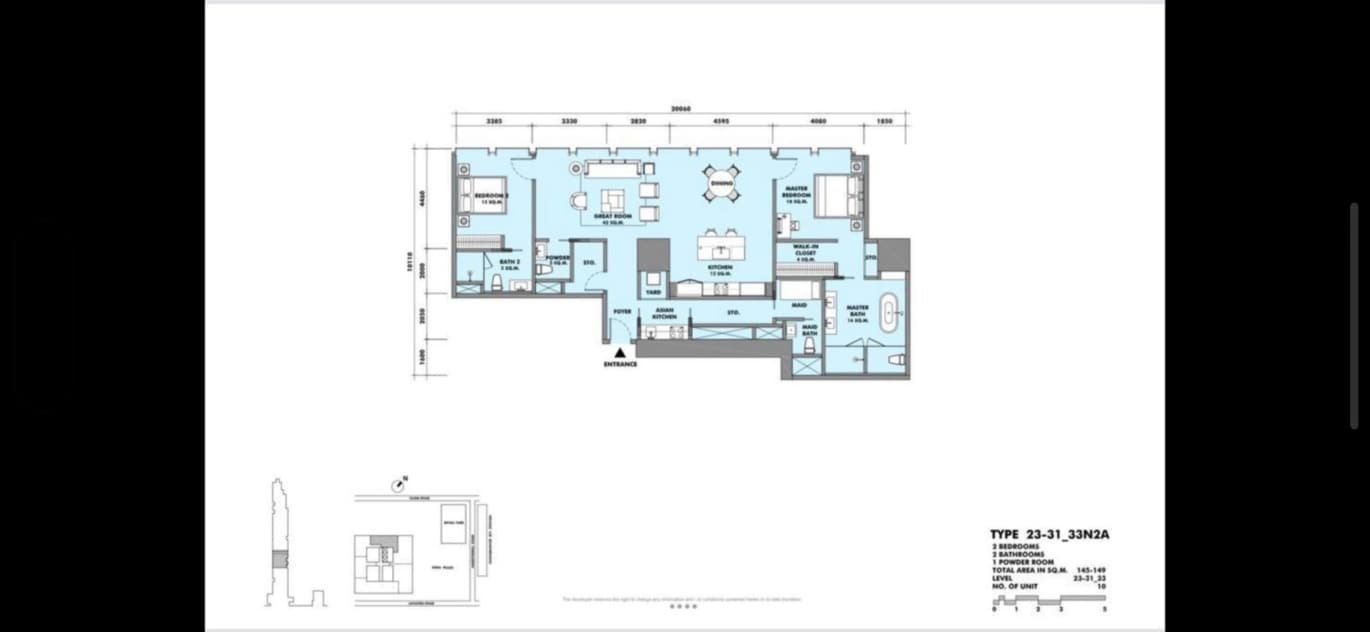 2 bedrooms Cafe / restaurant in Bangkok, Thailand No. 13884